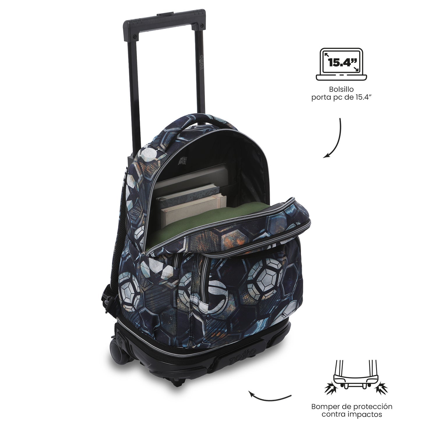 Mochila Desmontable Tiza