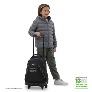 Mochila Renglones Ecole Solid 