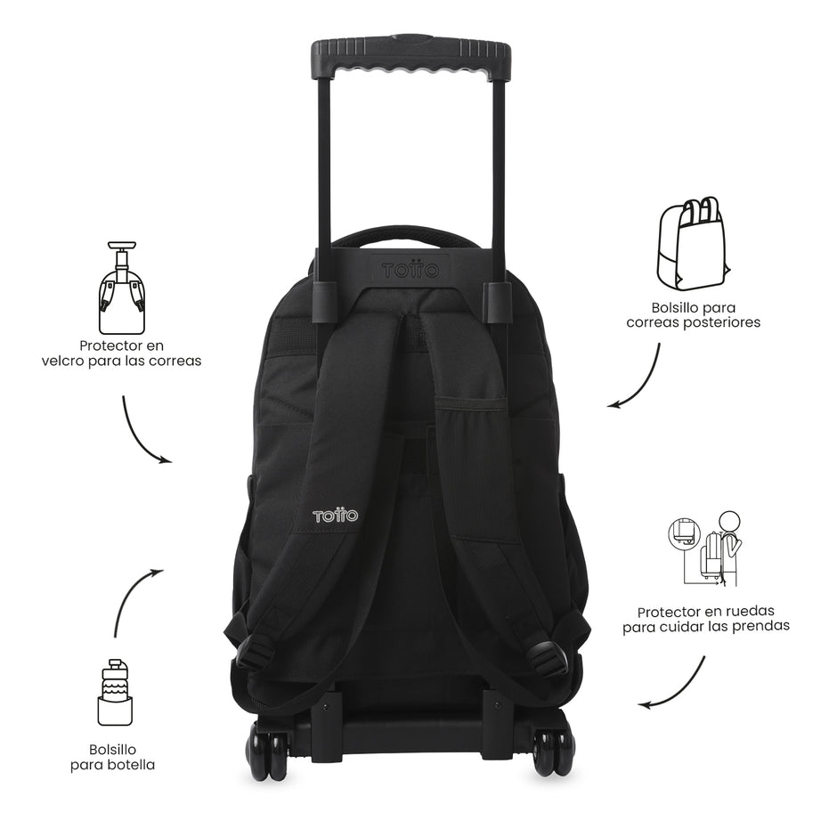 Mochila Renglones Ecole Solid
