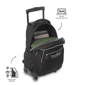 Mochila Renglones Ecole Solid 