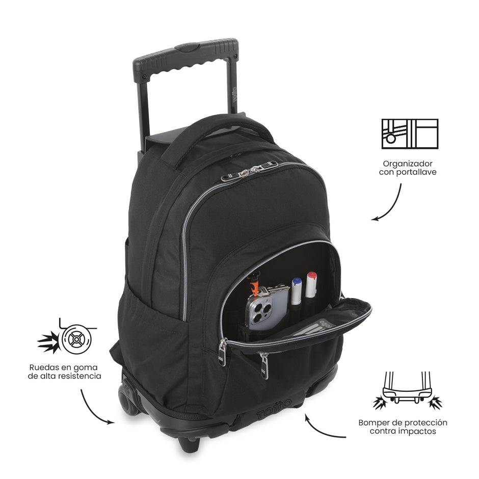 Mochila Renglones Ecole Solid