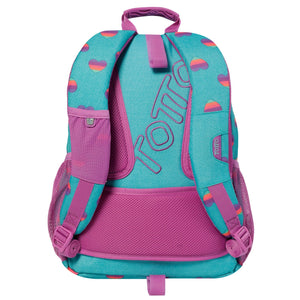 Mochila escolar Adaptable a carro - Acuareles 