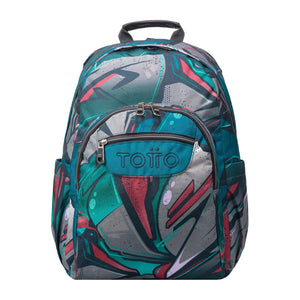 Mochila escolar Adaptable a carro - Acuareles 