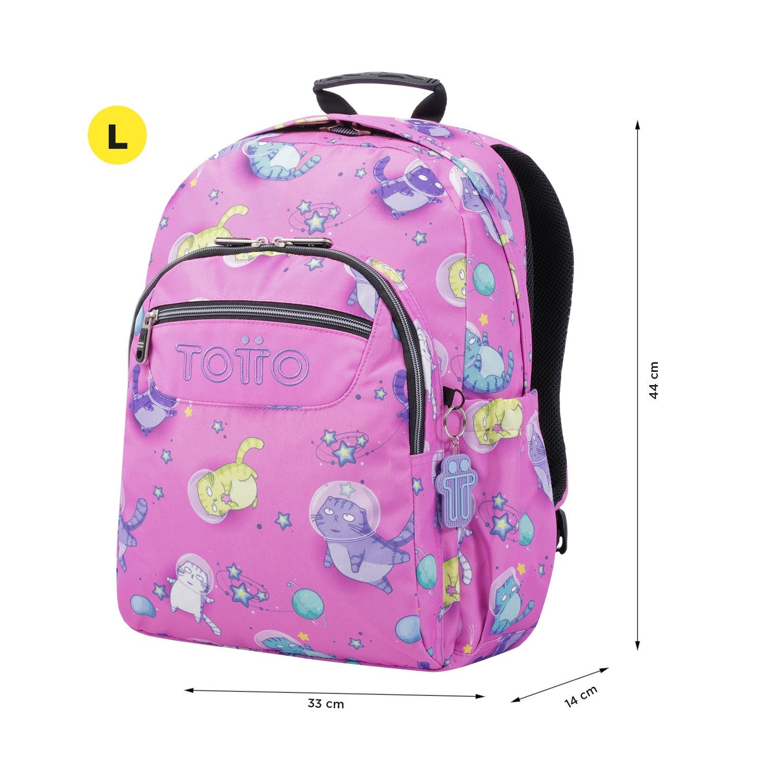 Mochila escolar Adaptable a carro - Acuareles 