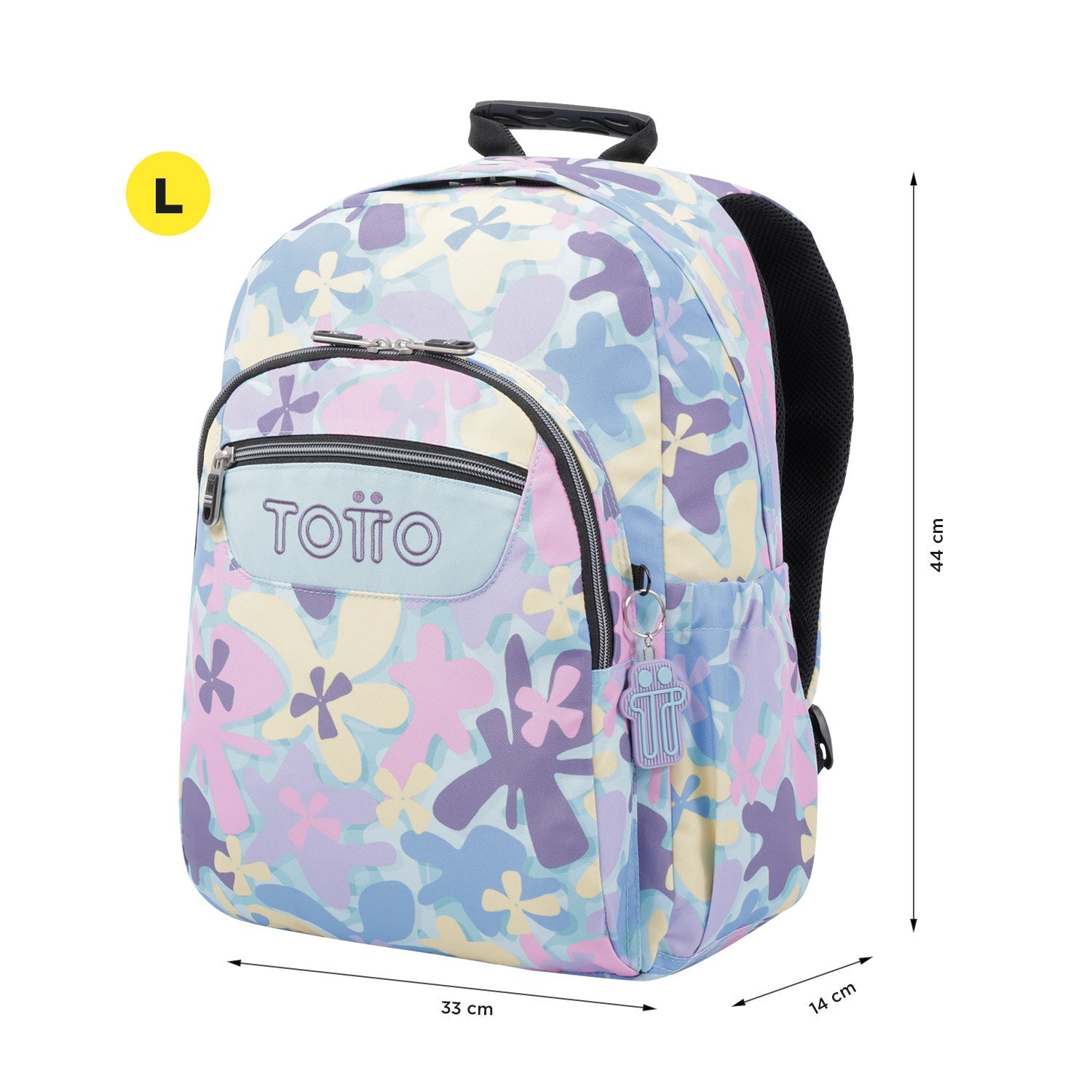 Mochila escolar Adaptable a carro - Acuareles 