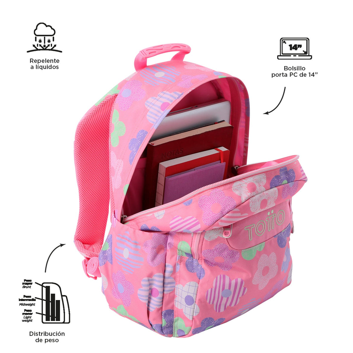 Mochila Acuareles Promo - Adaptable a carro