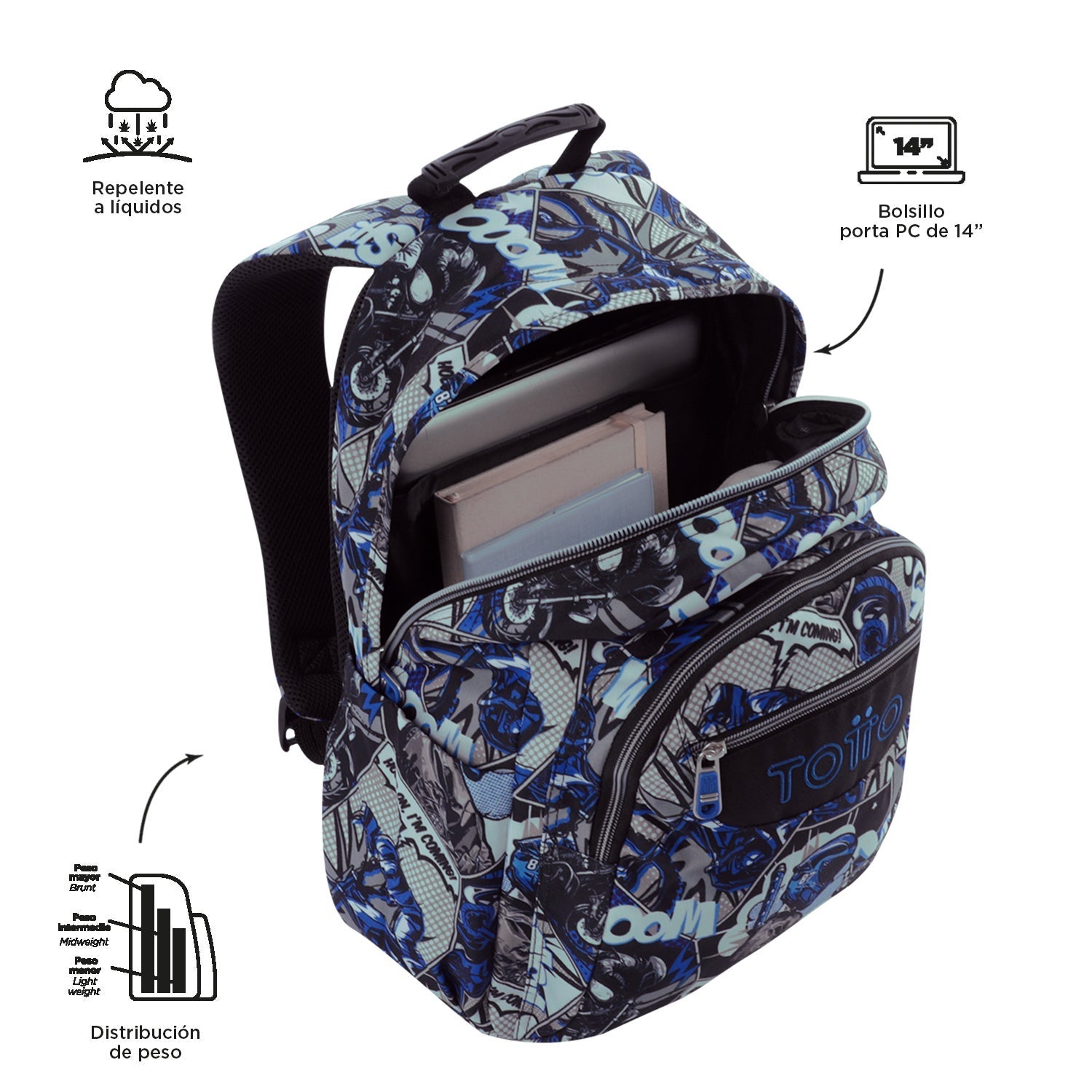 Mochila Acuareles Outlet - Adaptable a carro