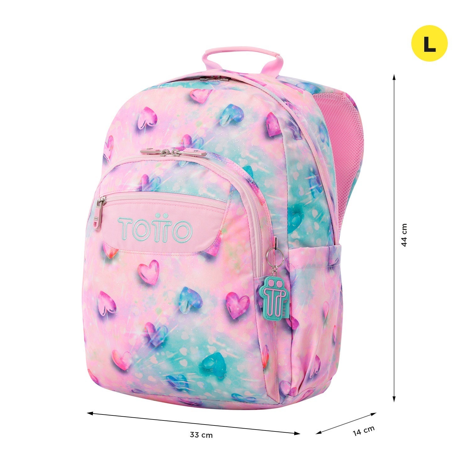 Mochila escolar Adaptable a carro - Acuareles 