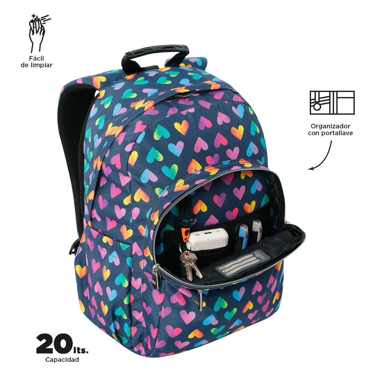 Mochila Acuareles Pack - Adaptable a carro