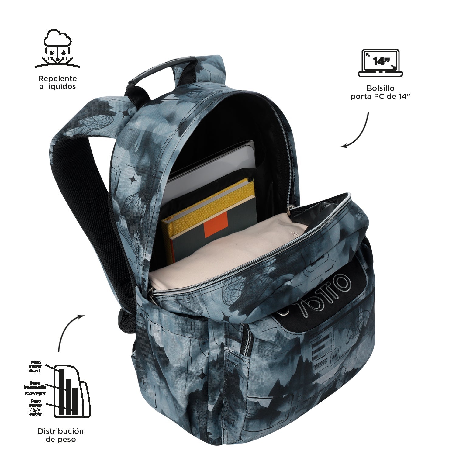 Mochila Acuareles Pack - Adaptable a carro