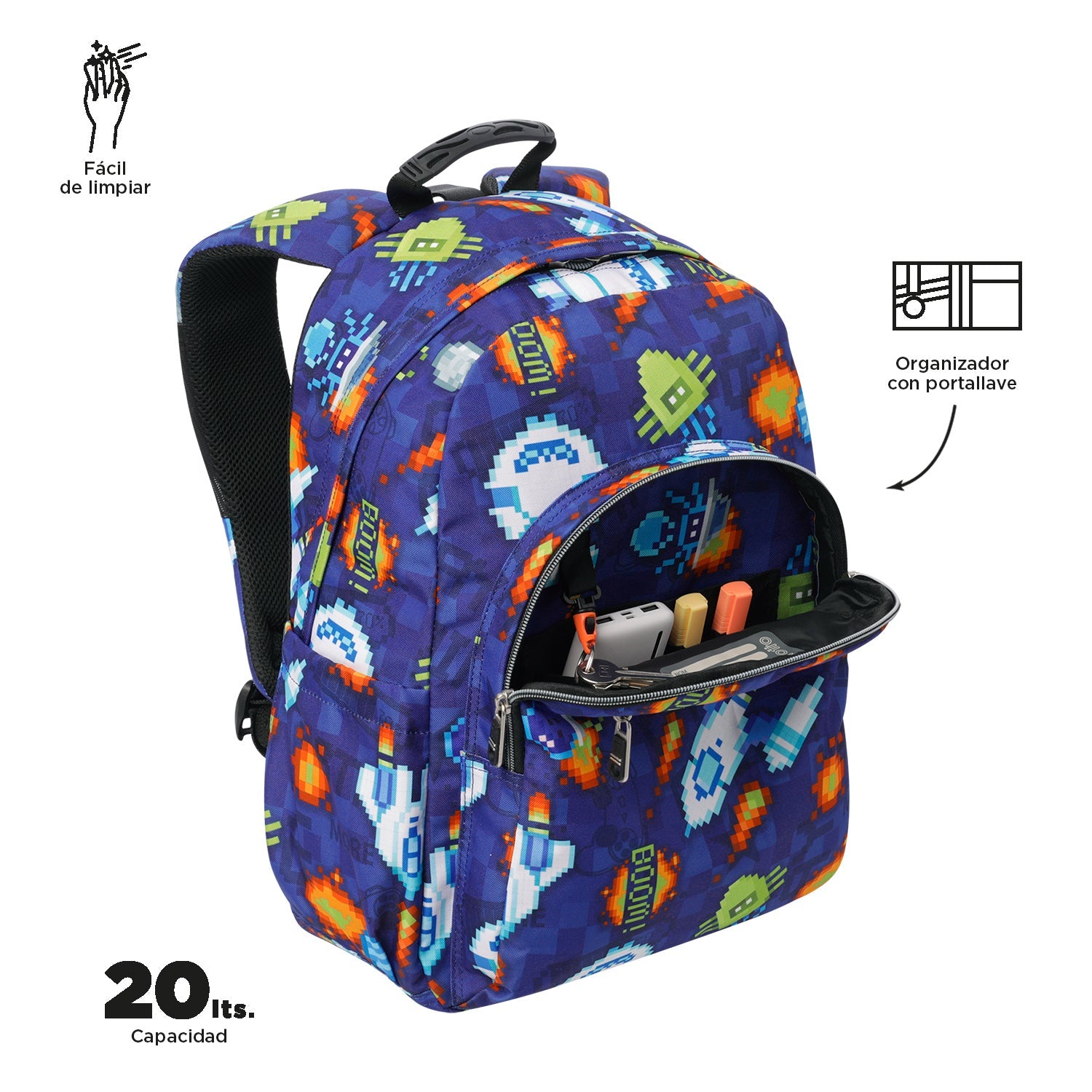 Mochila Acuareles Pack - Adaptable a carro