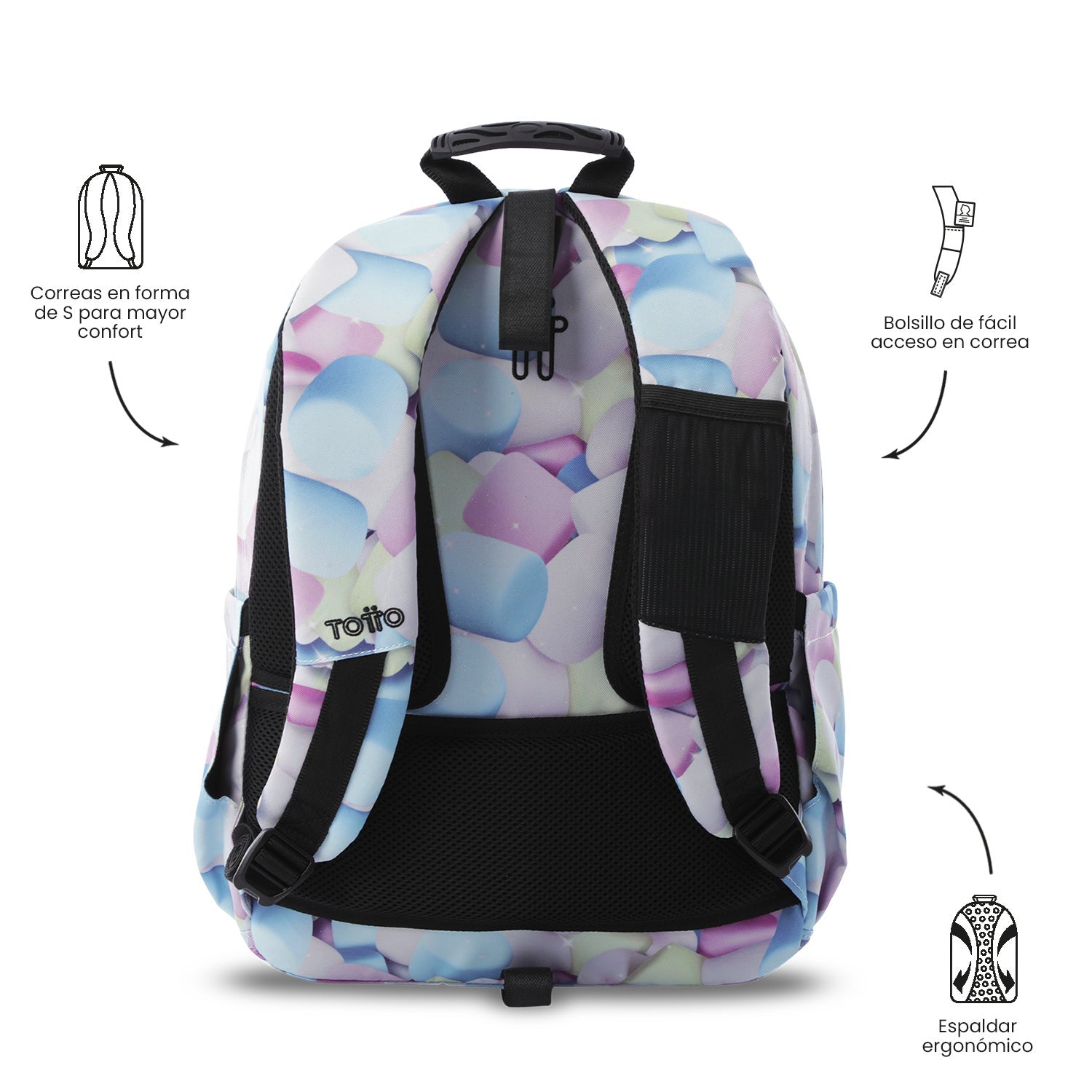 Mochila Acuareles - Adaptable a carro