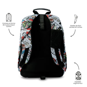 Mochila Acuareles - Adaptable a carro