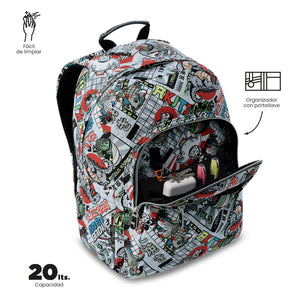 Mochila Acuareles - Adaptable a carro