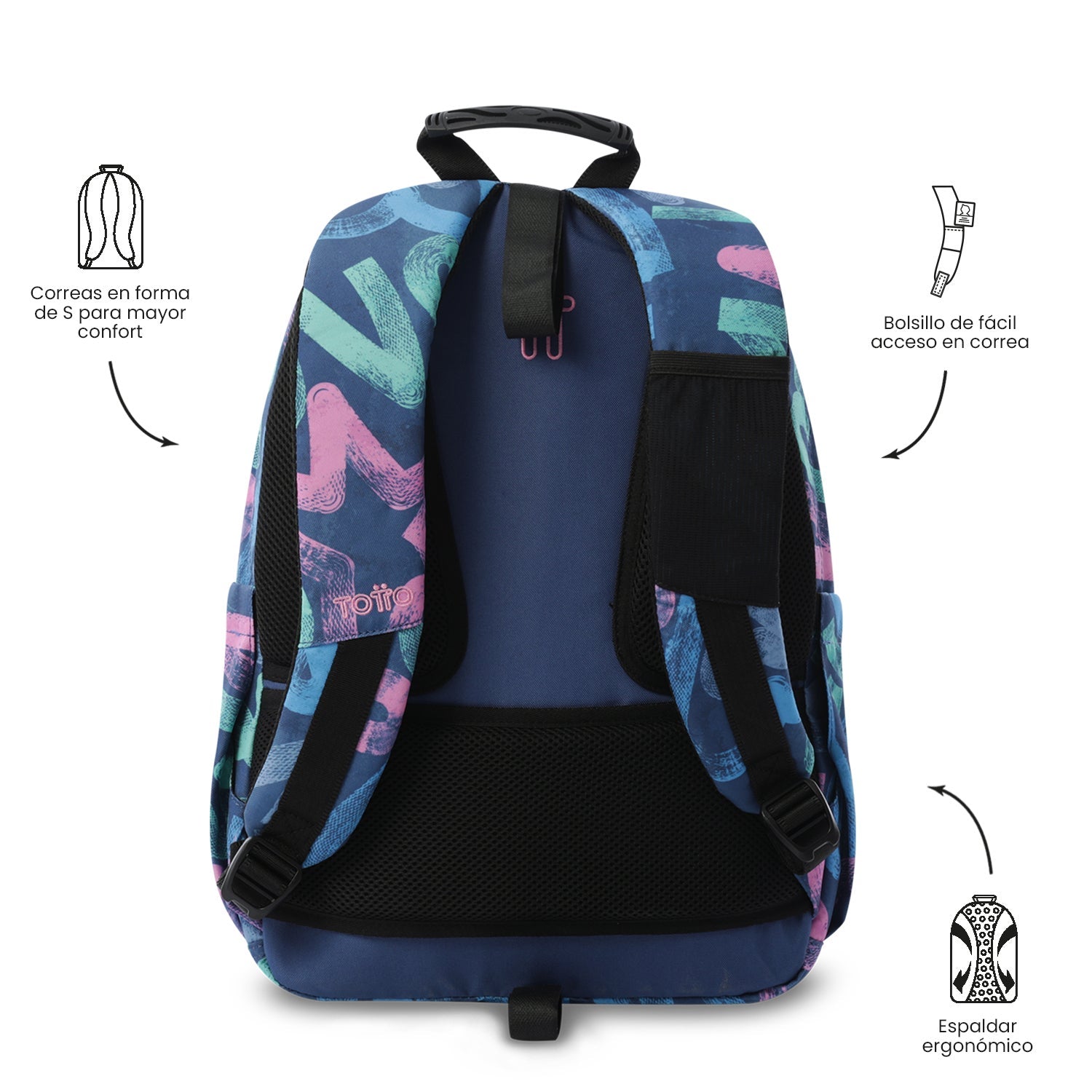Mochila Acuareles - Adaptable a carro