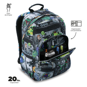 Mochila Acuareles - Adaptable a carro