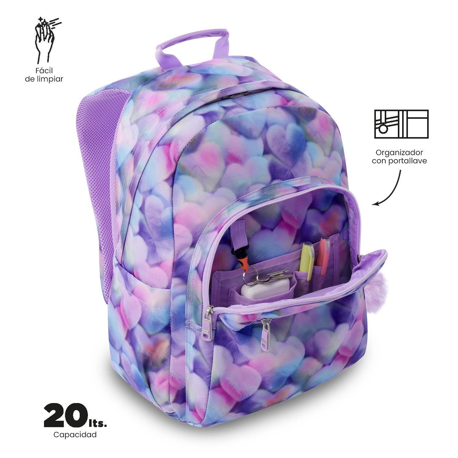 Mochila Acuareles - Adaptable a carro