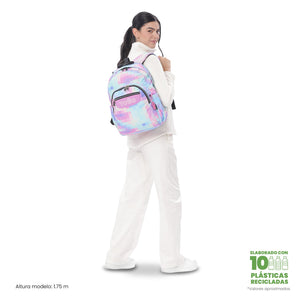 Mochila escolar Adaptable a carro - Acuareles 