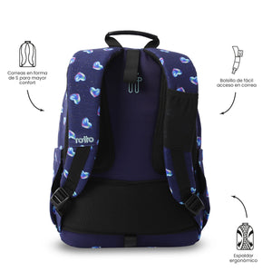 Mochila Acuareles - Adaptable a carro
