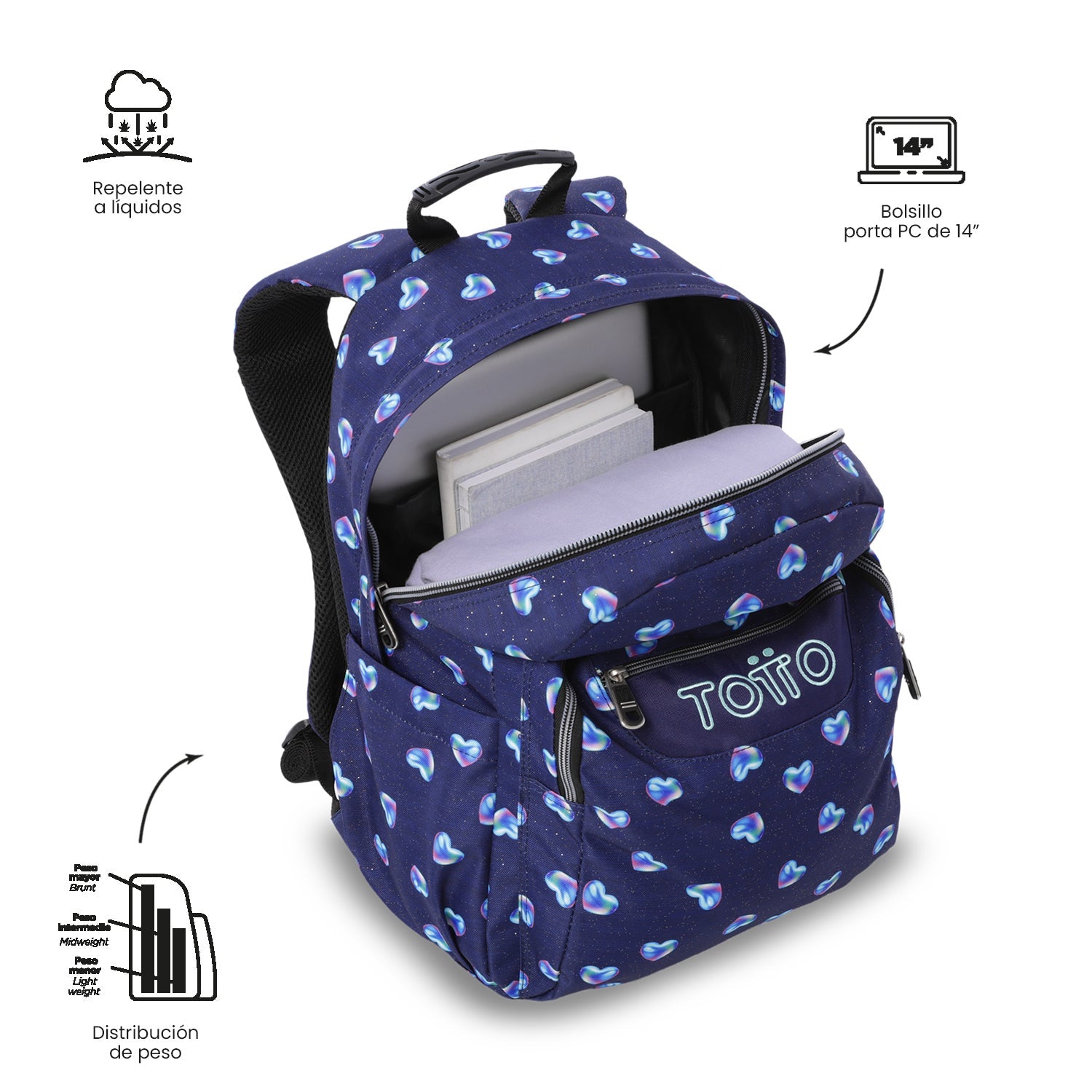 Mochila Acuareles - Adaptable a carro