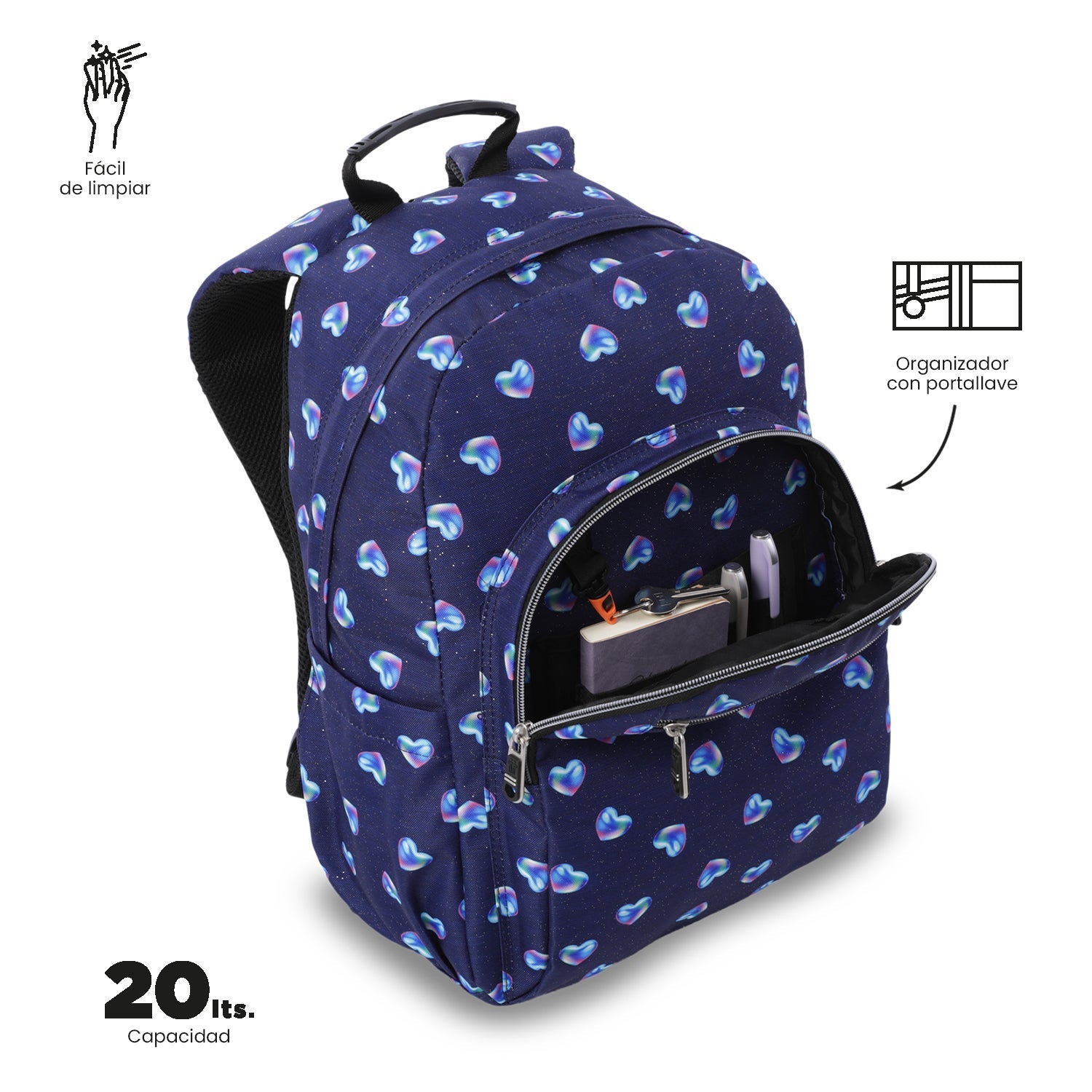 Mochila Acuareles - Adaptable a carro