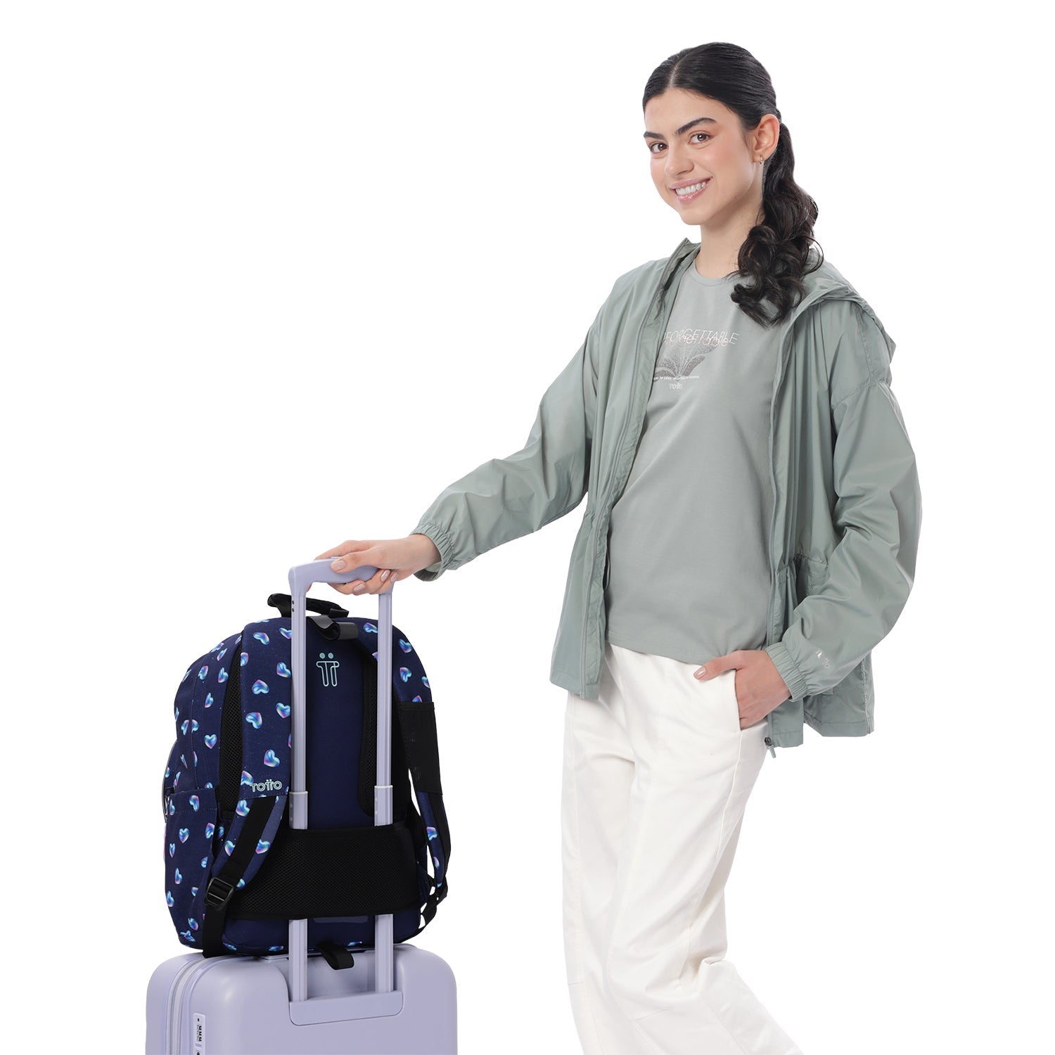 Mochila Acuareles - Adaptable a carro