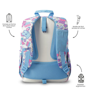 Mochila Acuareles - Adaptable a carro