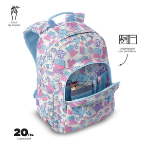 Mochila Acuareles - Adaptable a carro