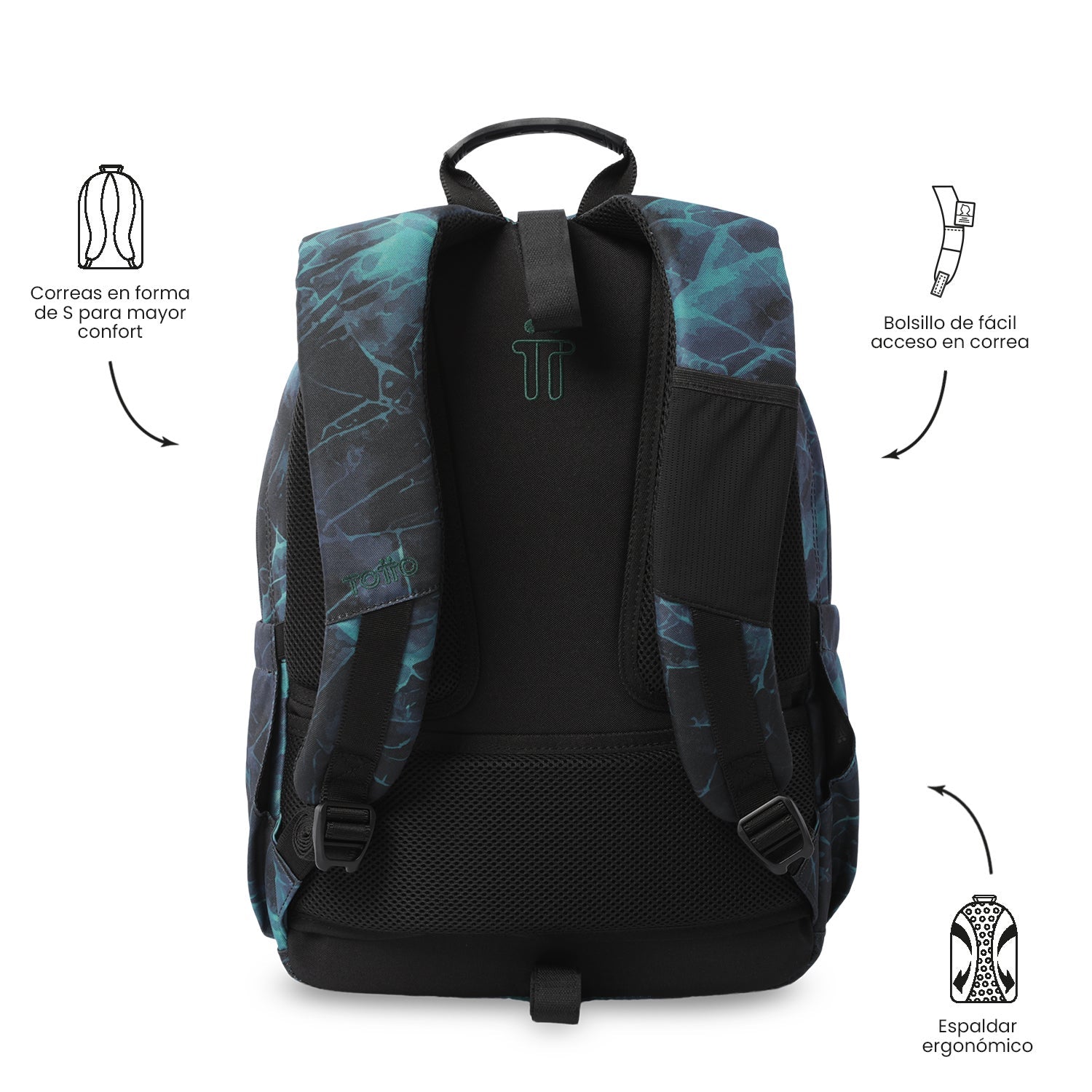 Mochila Acuareles - Adaptable a carro