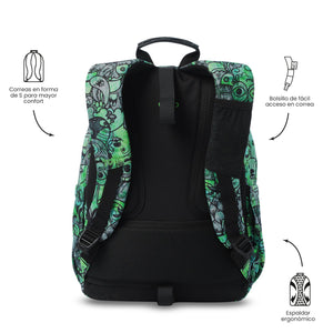 Mochila Acuareles - Adaptable a carro