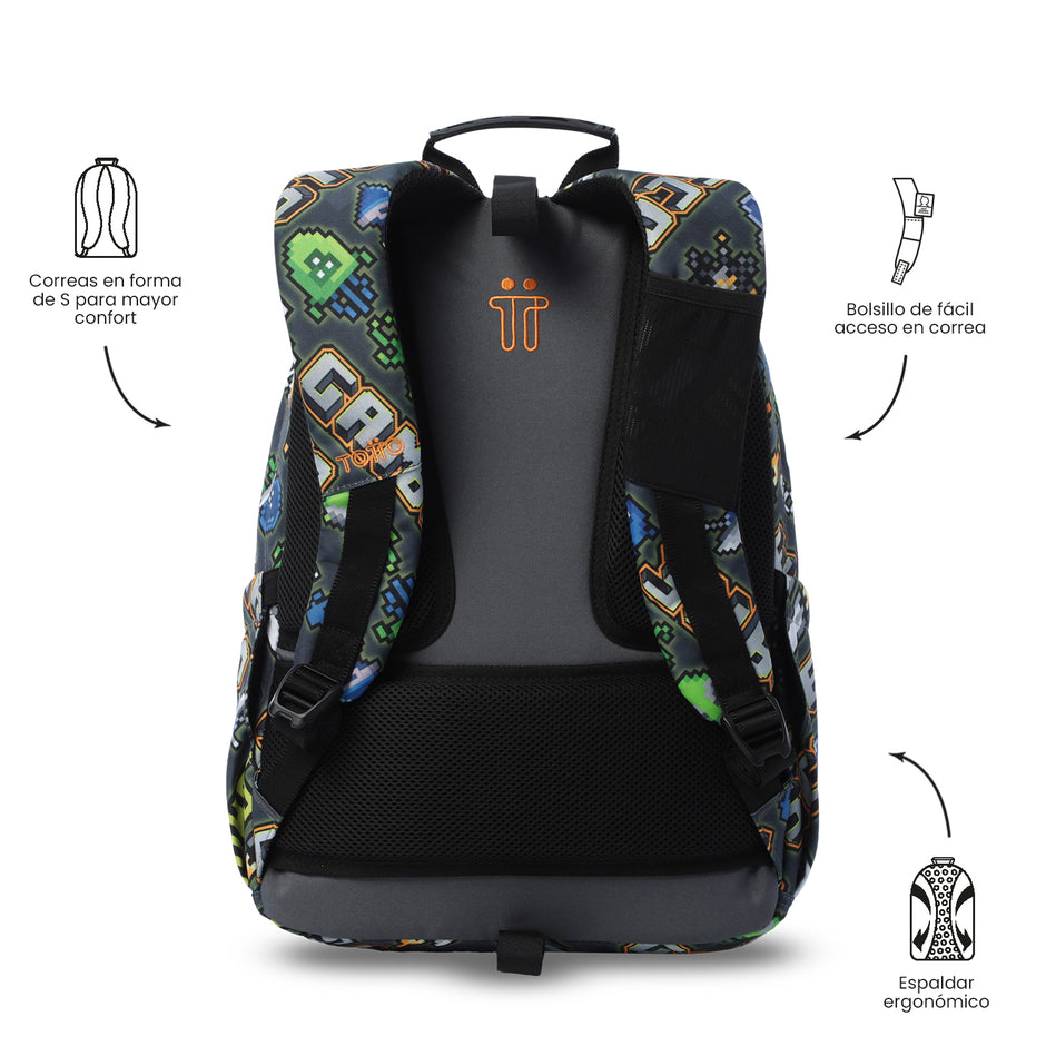 Mochila Acuareles - Adaptable a carro