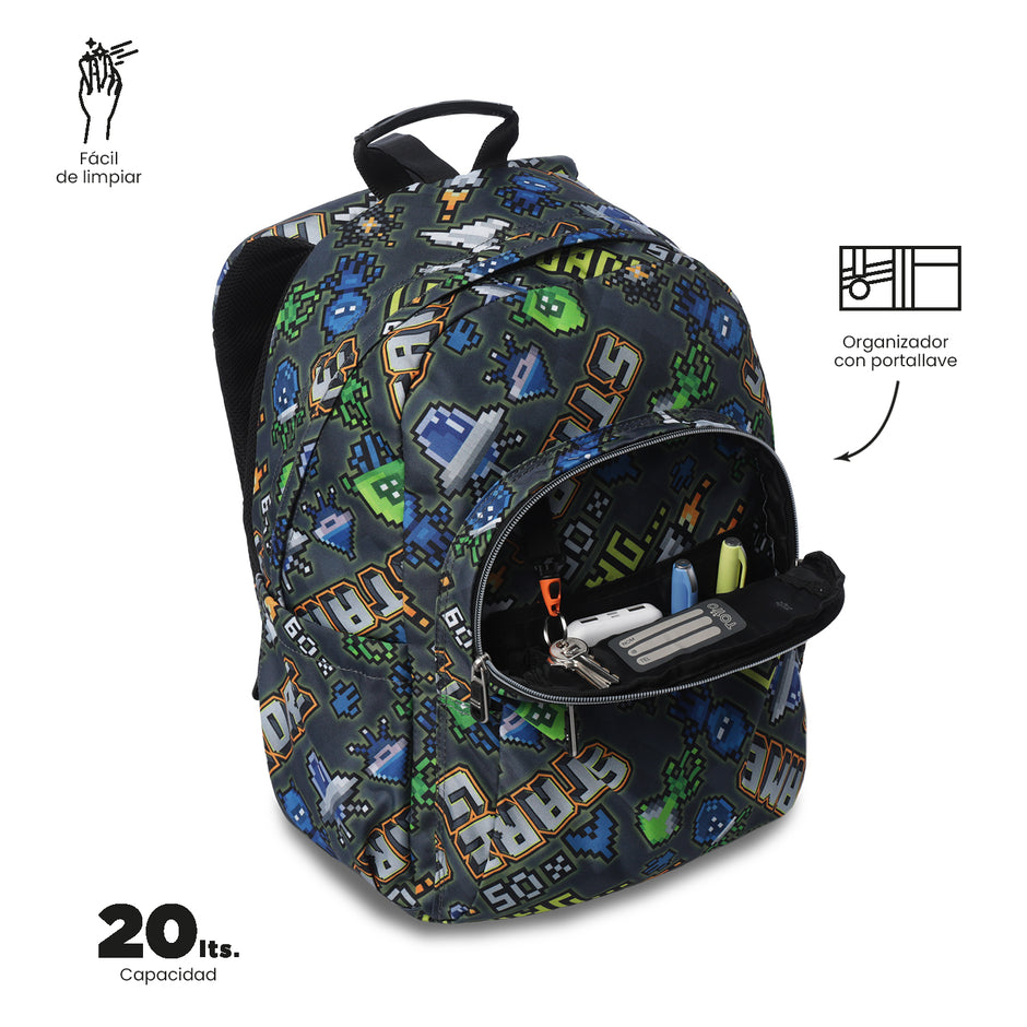 Mochila Acuareles - Adaptable a carro
