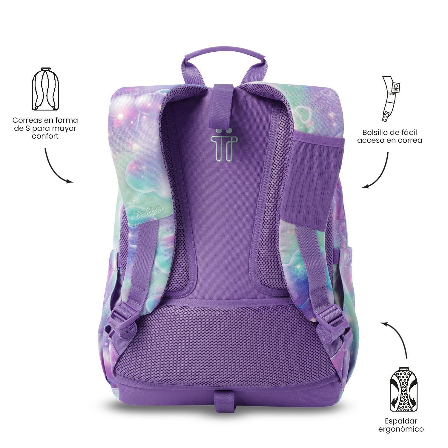 Mochila Acuareles - Adaptable a carro