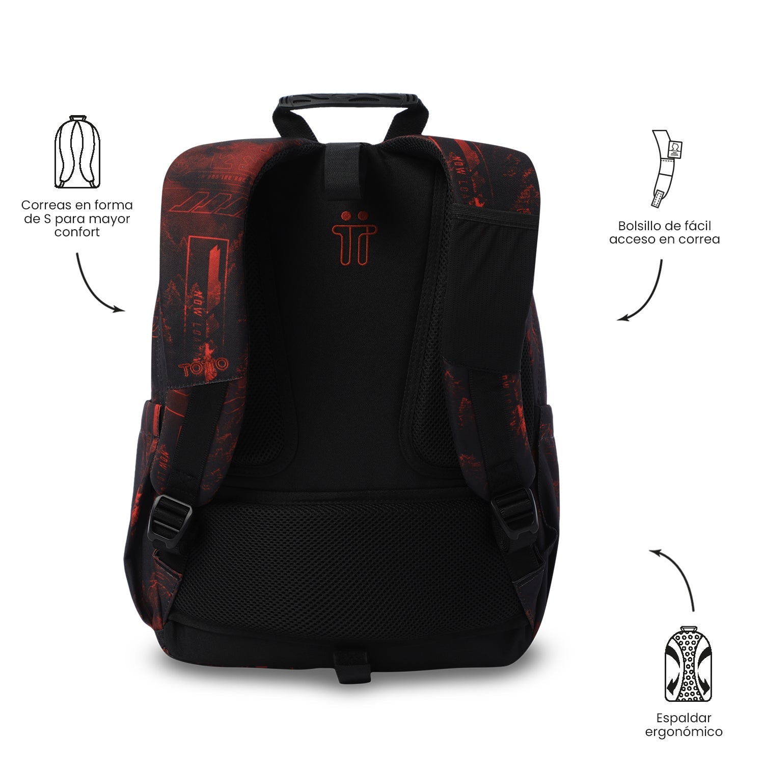 Mochila Acuareles - Adaptable a carro