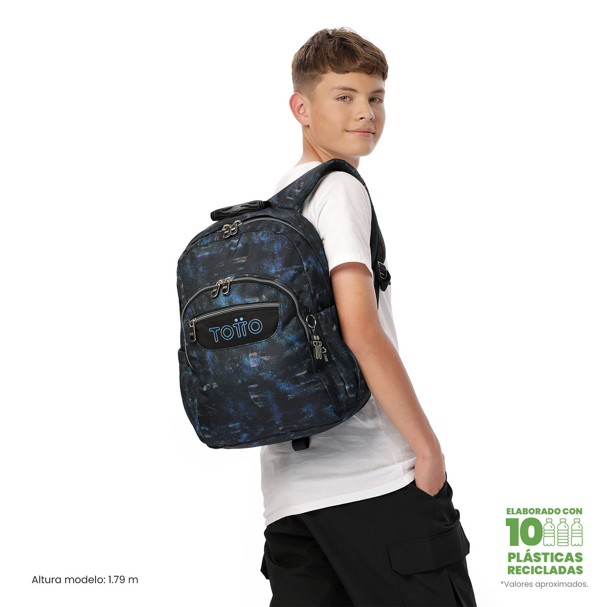 Mochila Acuareles - Adaptable a carro
