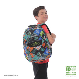 Mochila Acuareles - Adaptable a carro