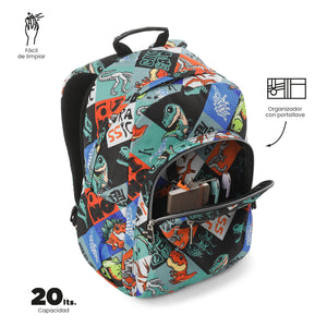 Mochila Acuareles - Adaptable a carro