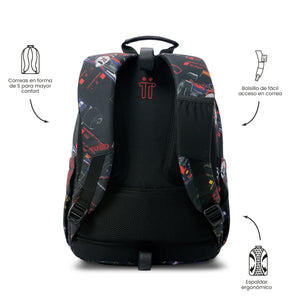 Mochila Acuareles - Adaptable a carro