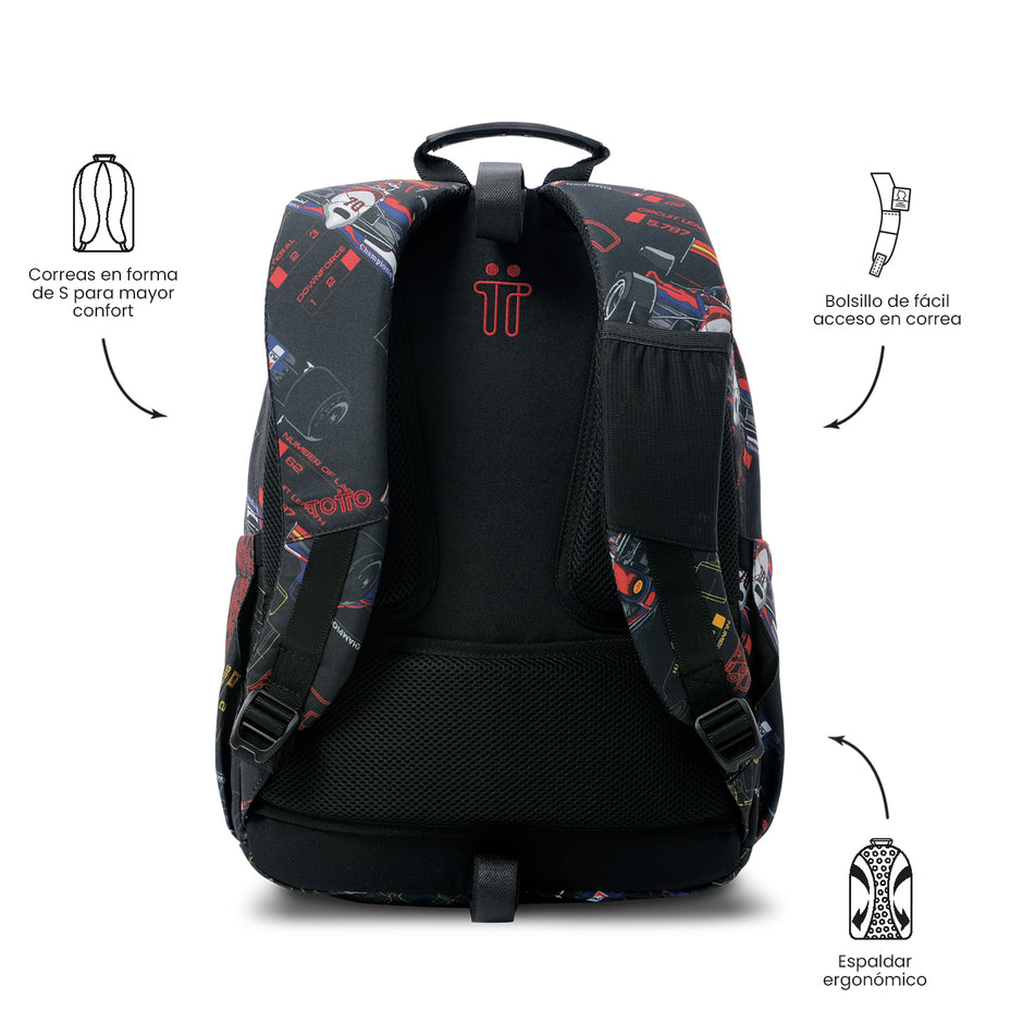 Mochila Acuareles - Adaptable a carro