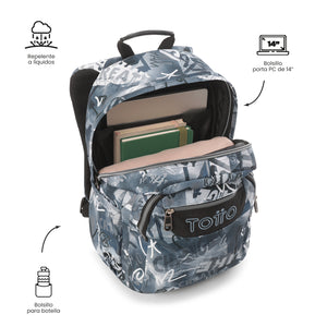 Mochila Acuareles - Adaptable a carro