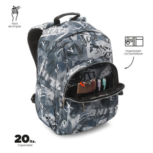 Mochila Acuareles - Adaptable a carro