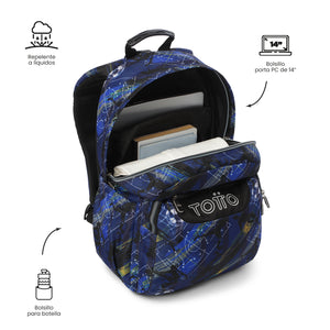 Mochila Acuareles - Adaptable a carro
