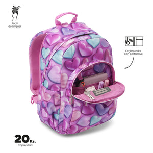 Mochila Acuareles - Adaptable a carro