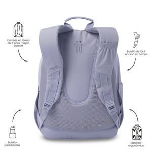 Mochila Acuarela Ecole Solid 