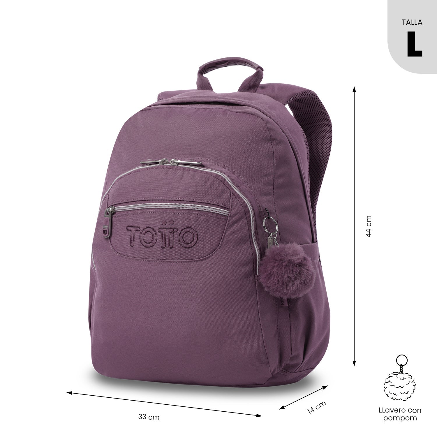 Mochila Acuarela Ecole Solid 
