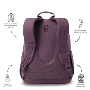 Mochila Acuarela Ecole Solid 