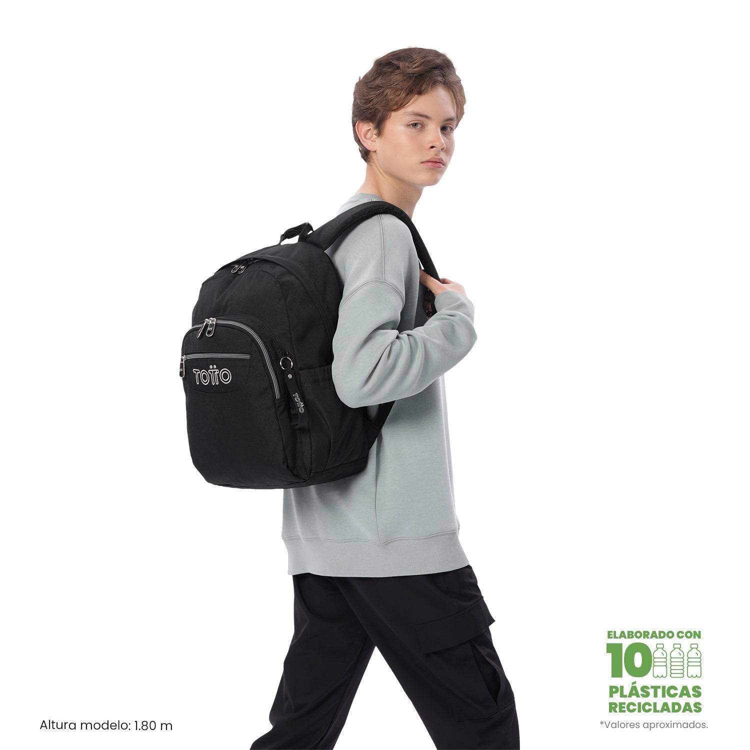 Mochila Acuarela Ecole Solid 