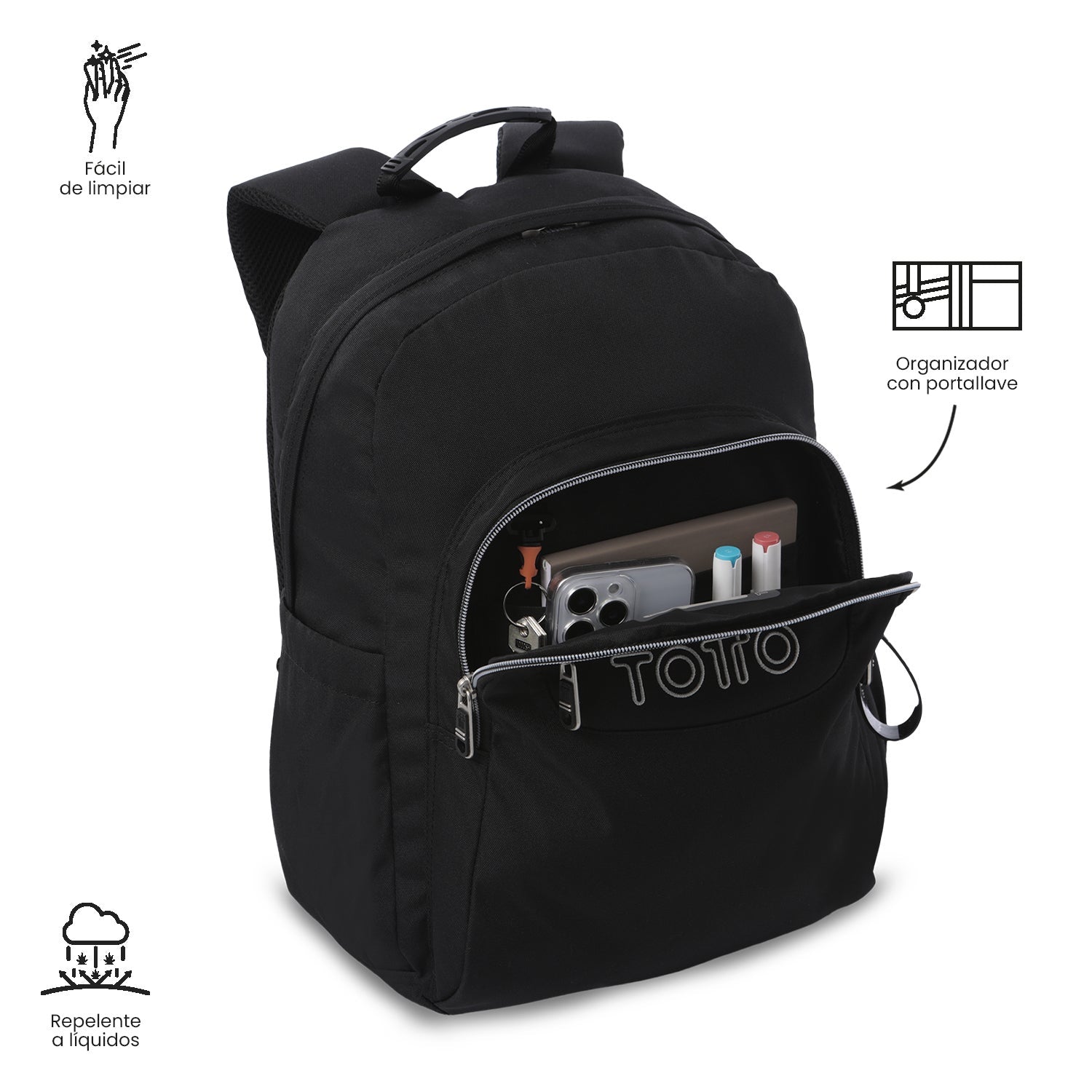 Mochila Acuarela Ecole Solid 