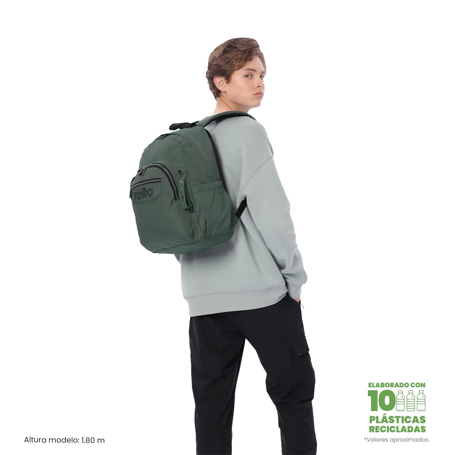 Mochila Acuarela Ecole Solid 