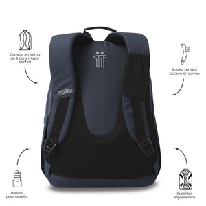 Mochila Acuarela Ecole Solid 